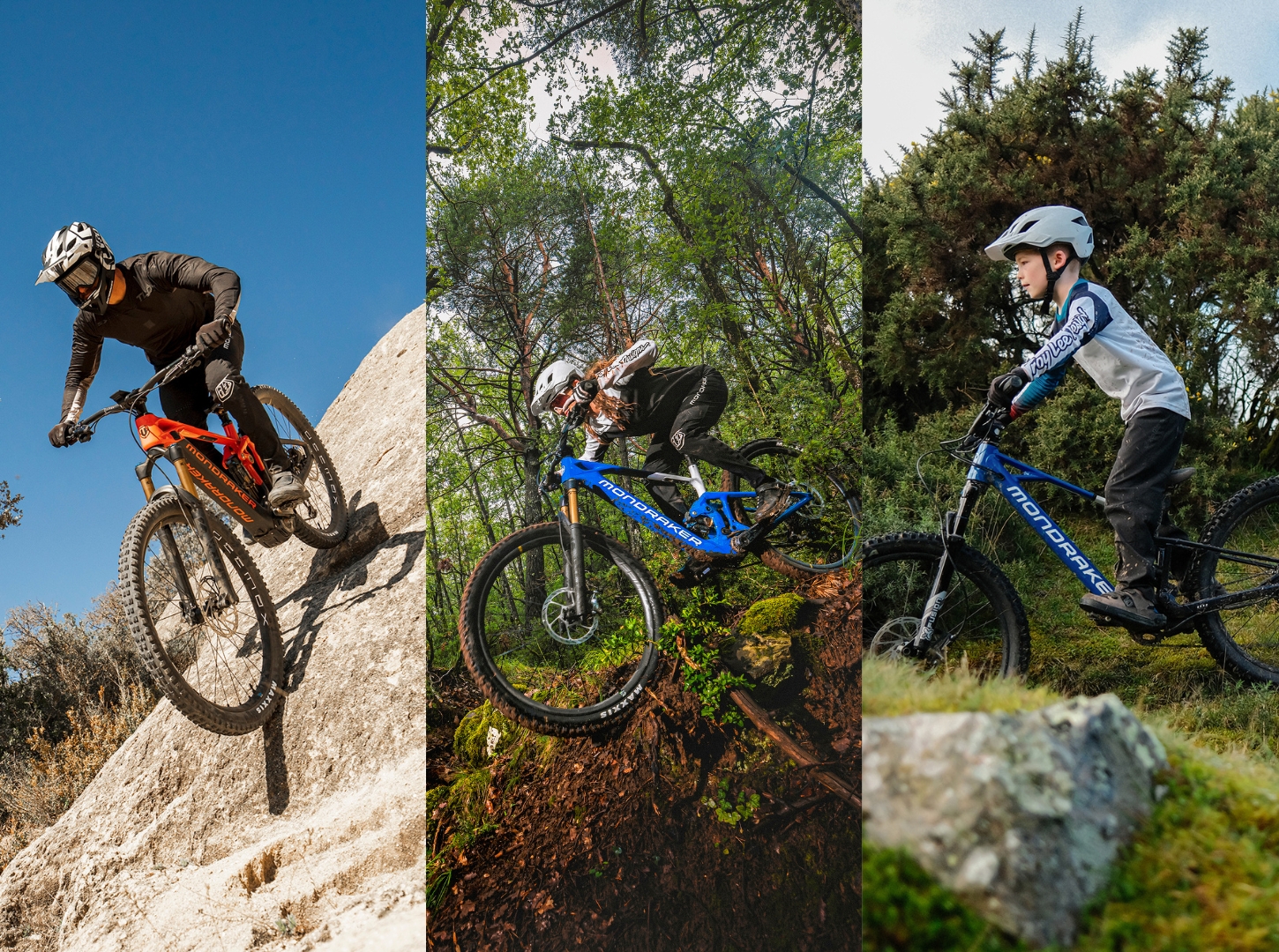 Mondraker E-Bike Modelle Actionshots