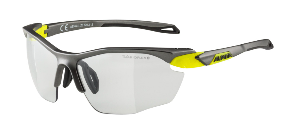 Alpina sports glasses TWIST FIVE HR V tin-neon yellow matt