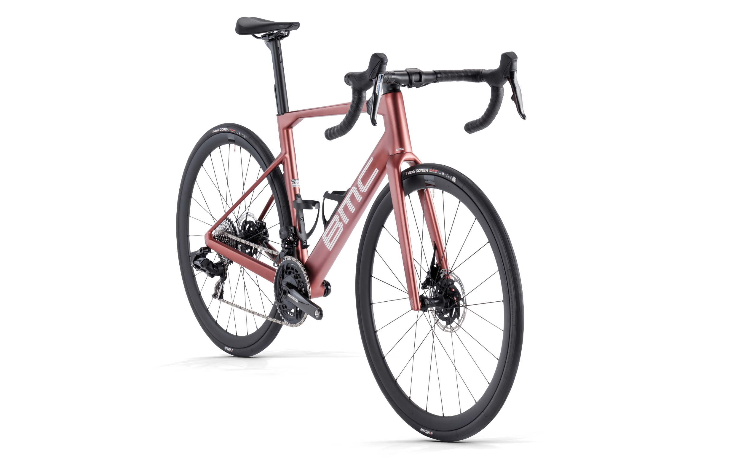 BMC Roadmachine 01 THREE Sram Force eTap AXS 2024 Seitenansicht vorne