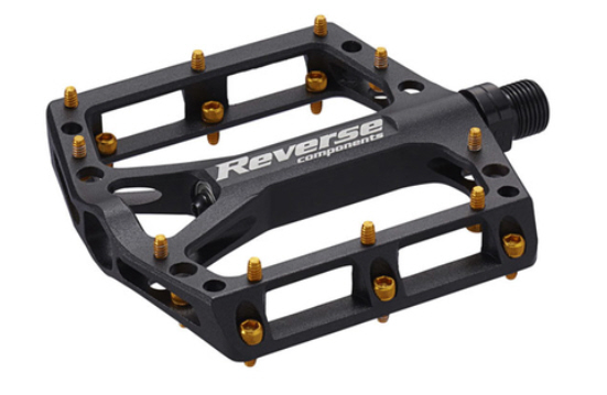 Reverse platform pedals Black One