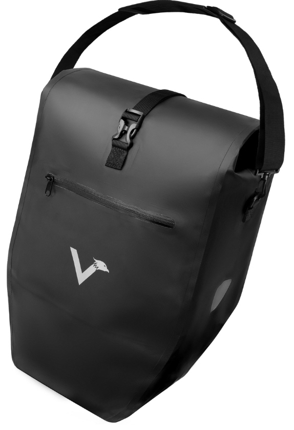 Valkental ValkBasic - large & waterproof pannier rack bag