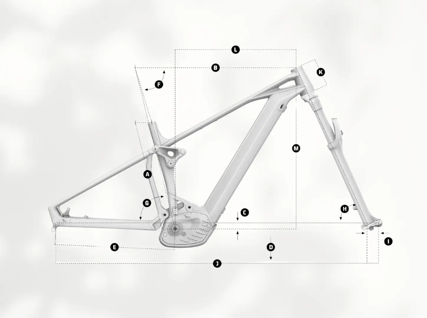 E-MTB Enduro Geometrie am Beispiel vom Mondraker Crafty