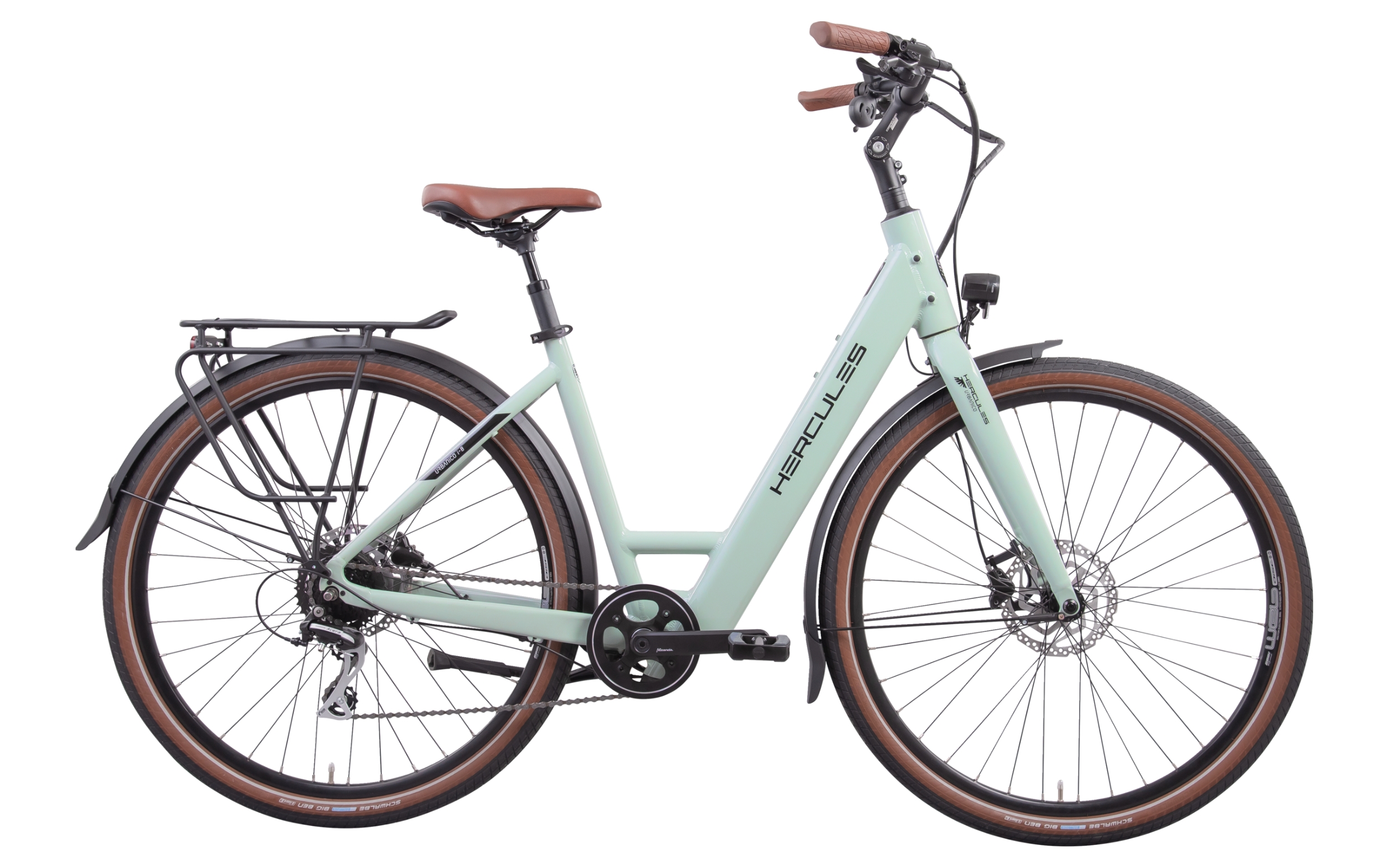 Hercules Urbanico I-8 Nabenmotor 410Wh Wave Seitenansicht rechts