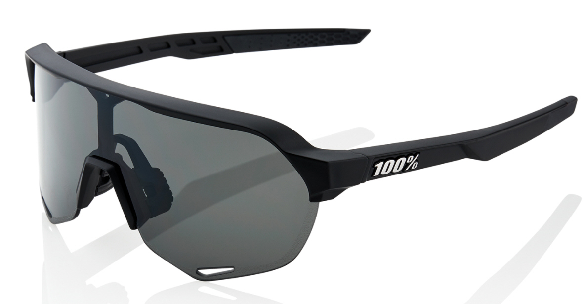 100% S2 - Smoke Lens Soft Tact Black