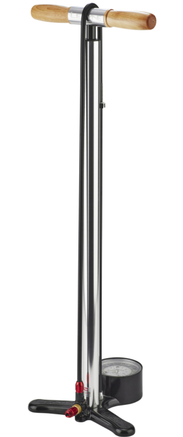 Lezyne Alloy Floor Drive Tall floor pump silver/beige