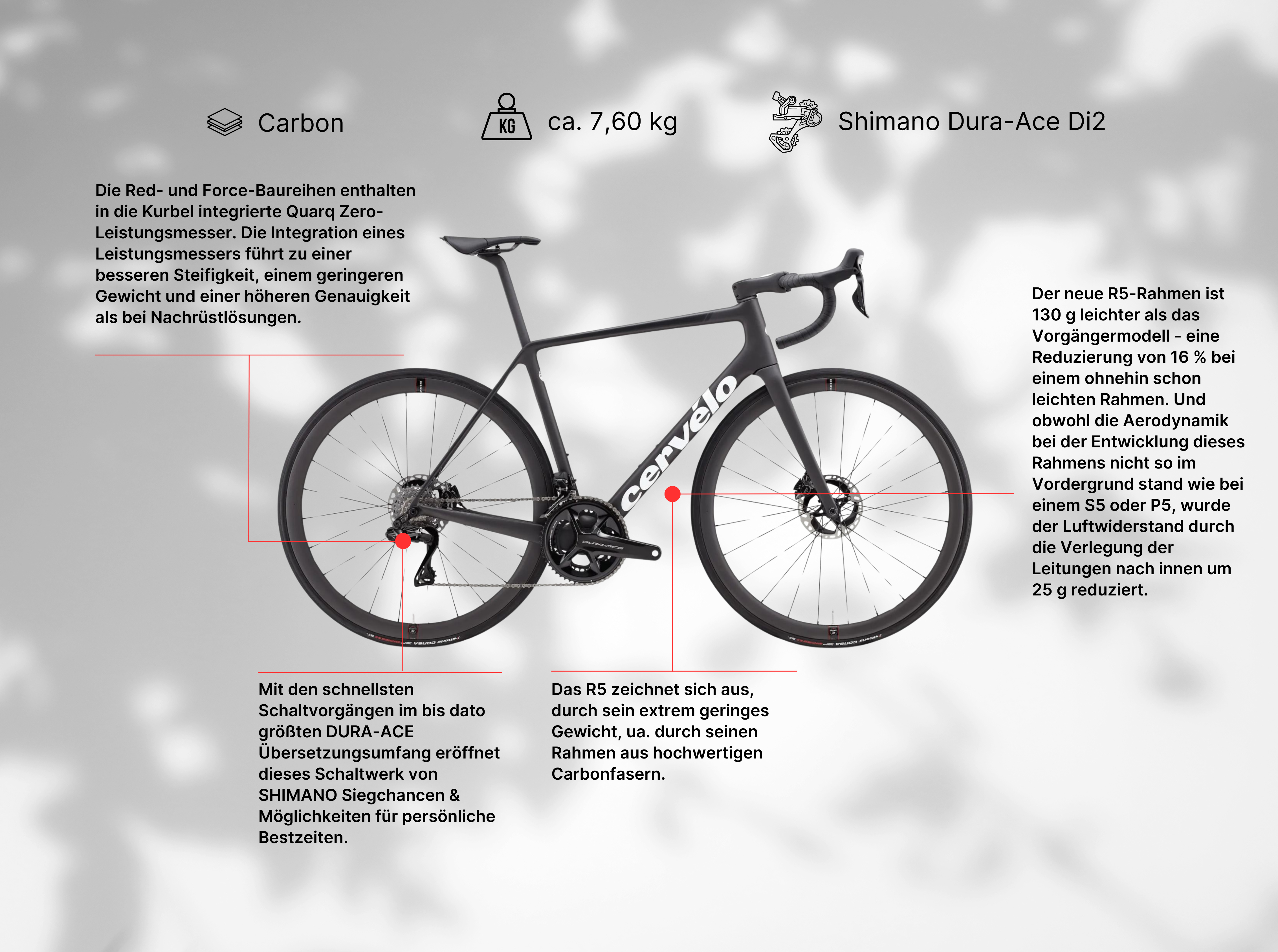 Cervélo R5 Eigenschaften