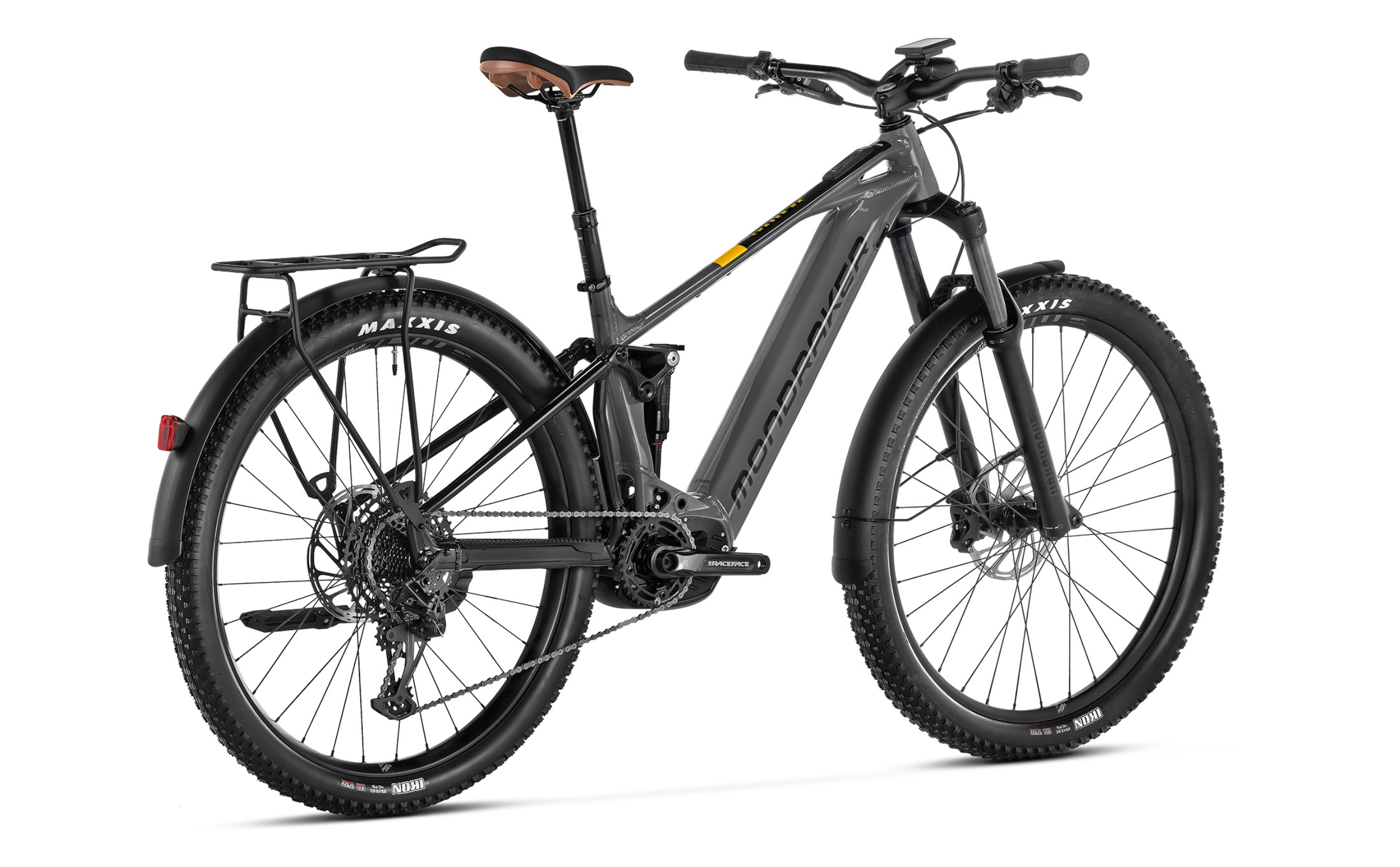 Mondraker Chaser RX Bosch Performance CX 750Wh 2024 Seitenansicht diagonal hinten